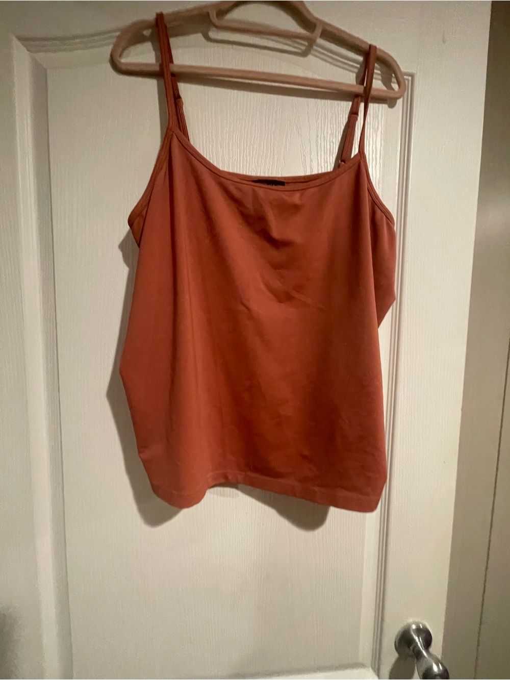 Lane Bryant Rust Orange Spaghetti Strap Camisole